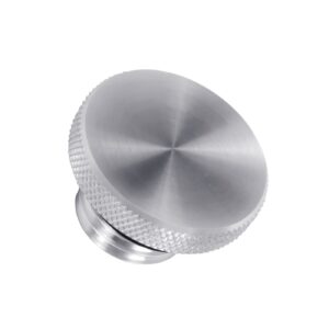 Motone Motone, vented gas cap. Clear aluminum