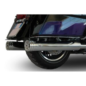V Performance V Performance, Double Ring slip-on mufflers. Chrome