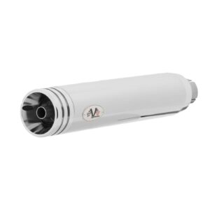 V Performance V Performance, 114mm Double Ring slip-on mufflers. Chrome