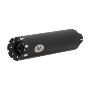 V Performance V Performance, 114mm Revolver slip-on mufflers. Black Cerami