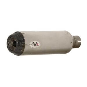 V Performance V Performance, 'Tracker' slip-on muffler set Fat Bob. Satin