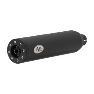 V Performance V Performance Twin Slip-on muffler set Chubby. Black