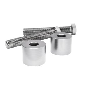 Kraus Kraus, 1 inch (25.4mm) riser extension kit. Machined Finish