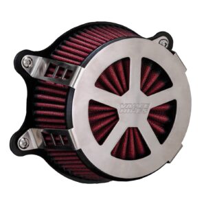 Vance & Hines Vance & Hines, Radiant V air cleaner assembly. Brushed