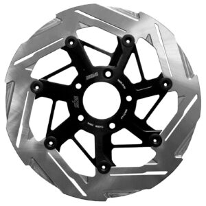 Kodlin Kodlin by SBS, '7-spoke' brake rotor front right. Clear