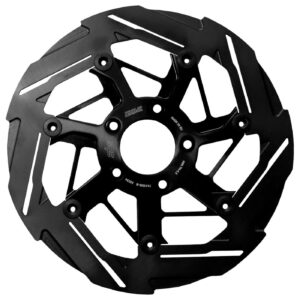 Kodlin Kodlin by SBS, '7-spoke' brake rotor front right. Black