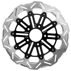 Kodlin Kodlin by SBS, '10-spoke' brake rotor front L/R. Clear