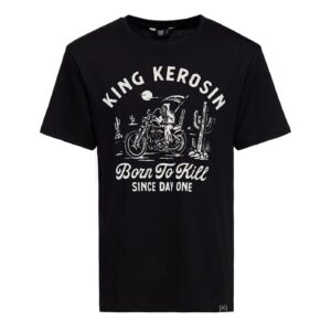 King Kerosin King Kerosin Born to kill t-shirt black