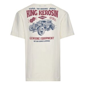 King Kerosin King Kerosin Hot Rod Service t-shirt offwhite