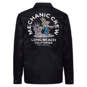 King Kerosin King Kerosin Mechanic Crew shirt black