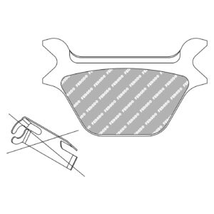 Ferodo Ferodo, brake pads. Sintered SG-compound