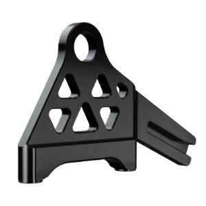Accossato Accossato, M8 Softail rear brake caliper bracket. Black