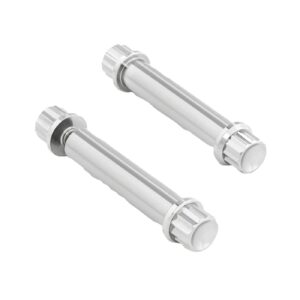 Arlen Ness Arlen Ness, titanium 12-point foot peg bolt kit. Polished