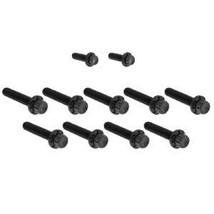 Arlen Ness Arlen Ness, titanium 12-point cam/point cover bolt kit.Black