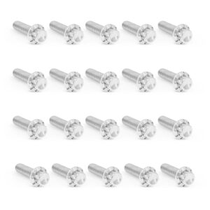 Arlen Ness Arlen Ness, titanium 12-point rocker box bolt kit. Polished