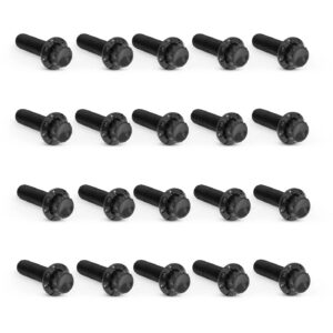 Arlen Ness Arlen Ness, titanium 12-point rocker box bolt kit. Black
