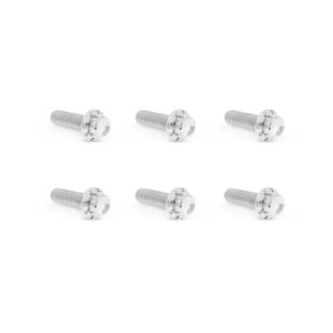 Arlen Ness Arlen Ness, titanium 12-point transm. top cover bolts. Pol.