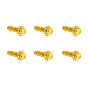 Arlen Ness Arlen Ness, titanium 12-point transm. top cover bolts. Gold