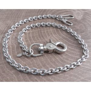Amigaz Amigaz ink Round Wallet Chain 16"
