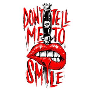 Lethal Threat Lethal Threat No smiles sticker