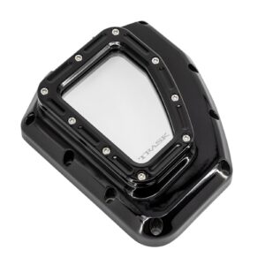 Trask Performance Trask, Assault cam cover w/window. Gloss black