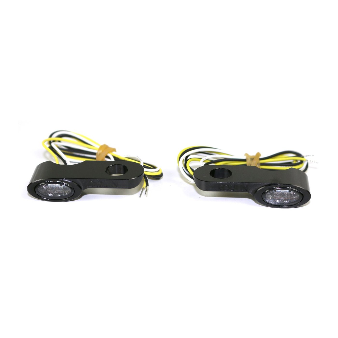Kodlin Kodlin, Elypse LED mini turn signals. Front. Black
