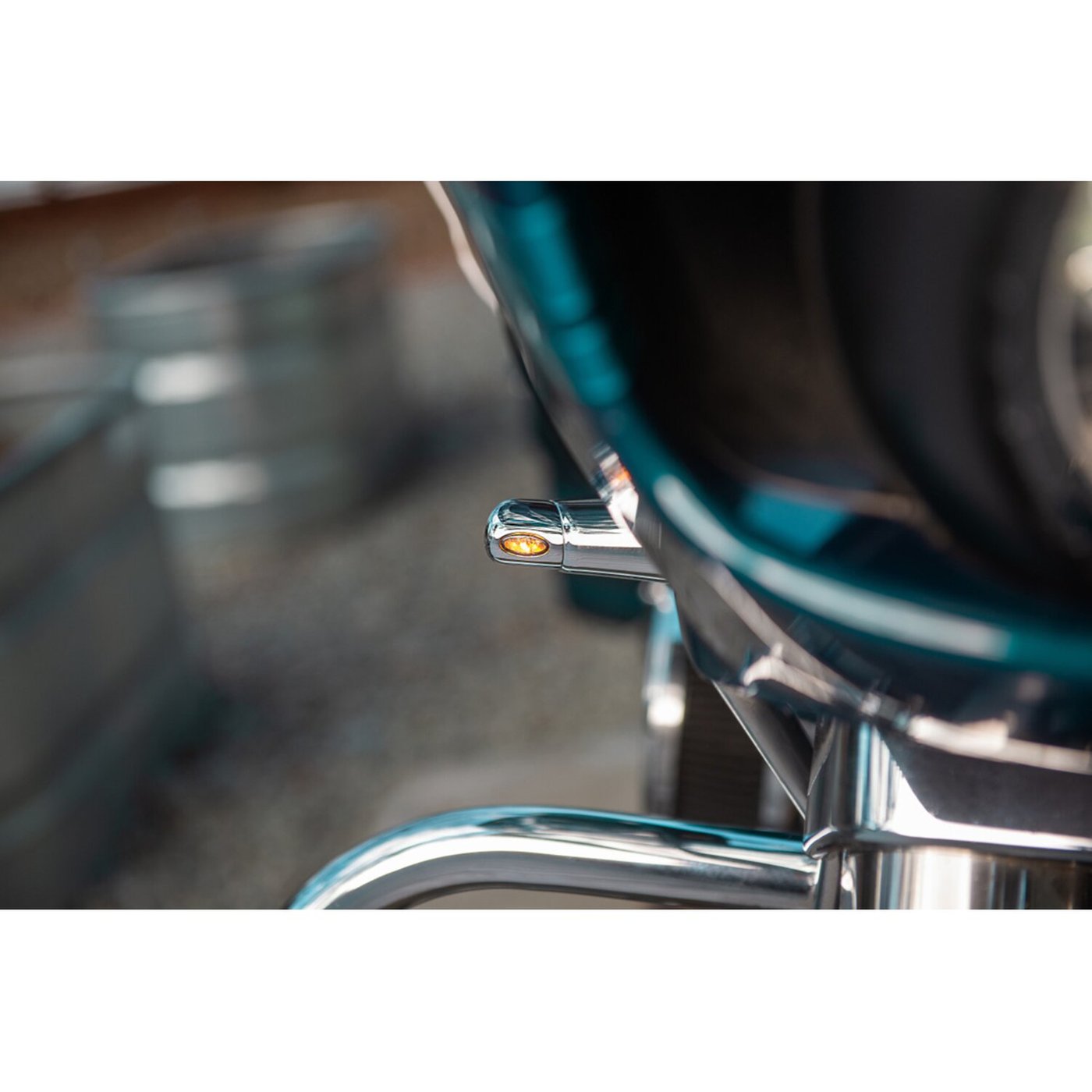 Kodlin Kodlin, Elypse LED mini front turn signals. DLR. Chrome - Image 2