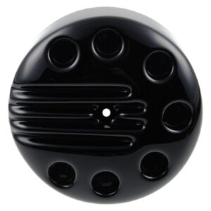 Cult-Werk Cult-Werk, air cleaner cover Slotted. Gloss black
