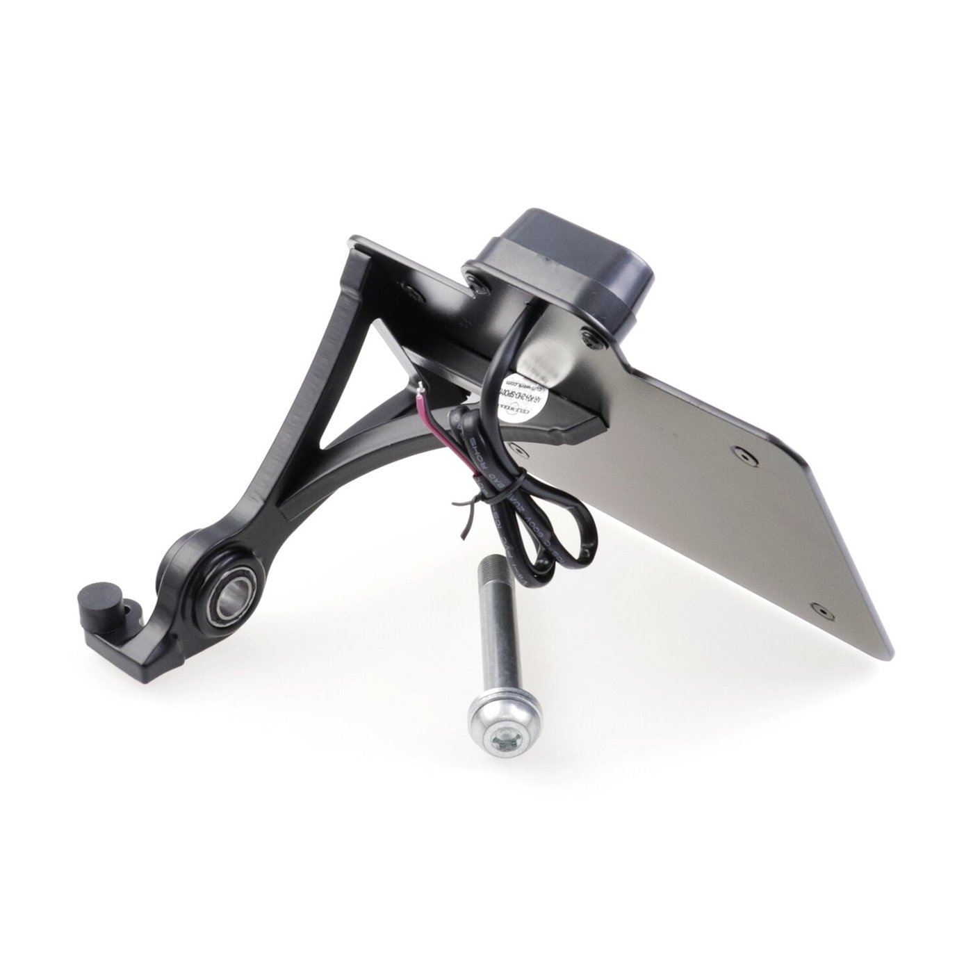 Cult-Werk Cult-Werk, side mount license plate bracket, black. Switzerl - Image 2