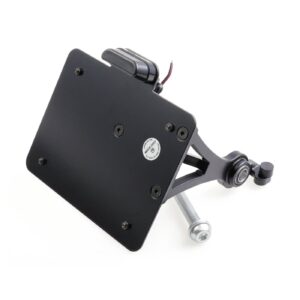 Cult-Werk Cult-Werk, side mount license plate bracket, black. Switzerl