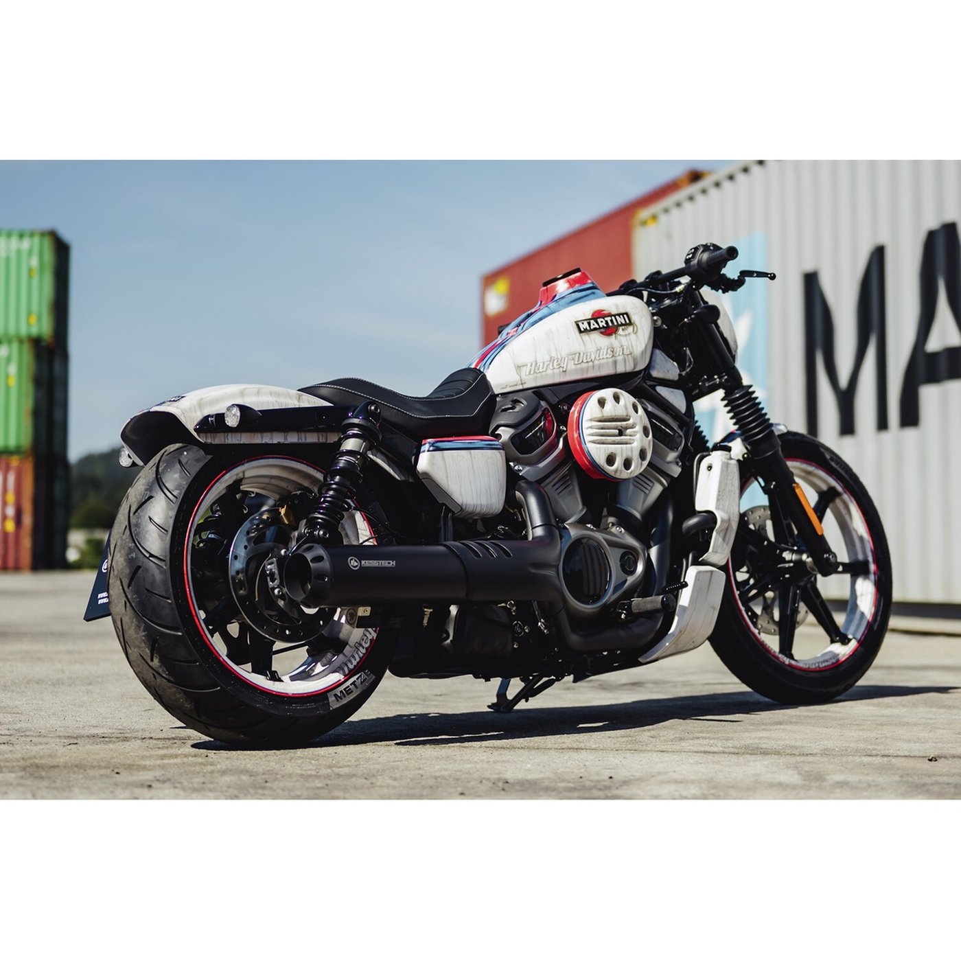 Cult-Werk Cult-Werk, Nightster OEM style rear fender. Matte black - Image 2