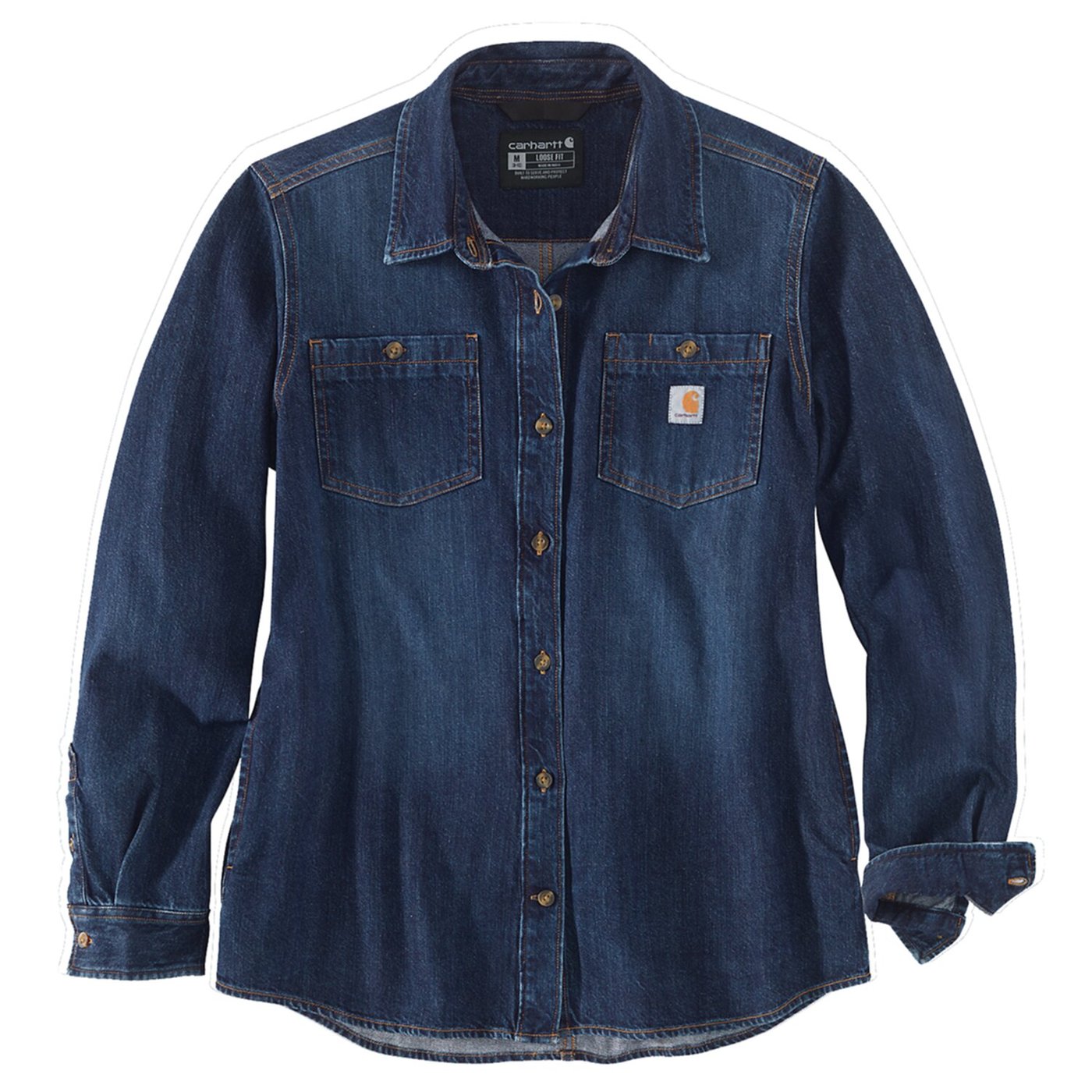 Carhartt Carhartt Midweight female denim shirt