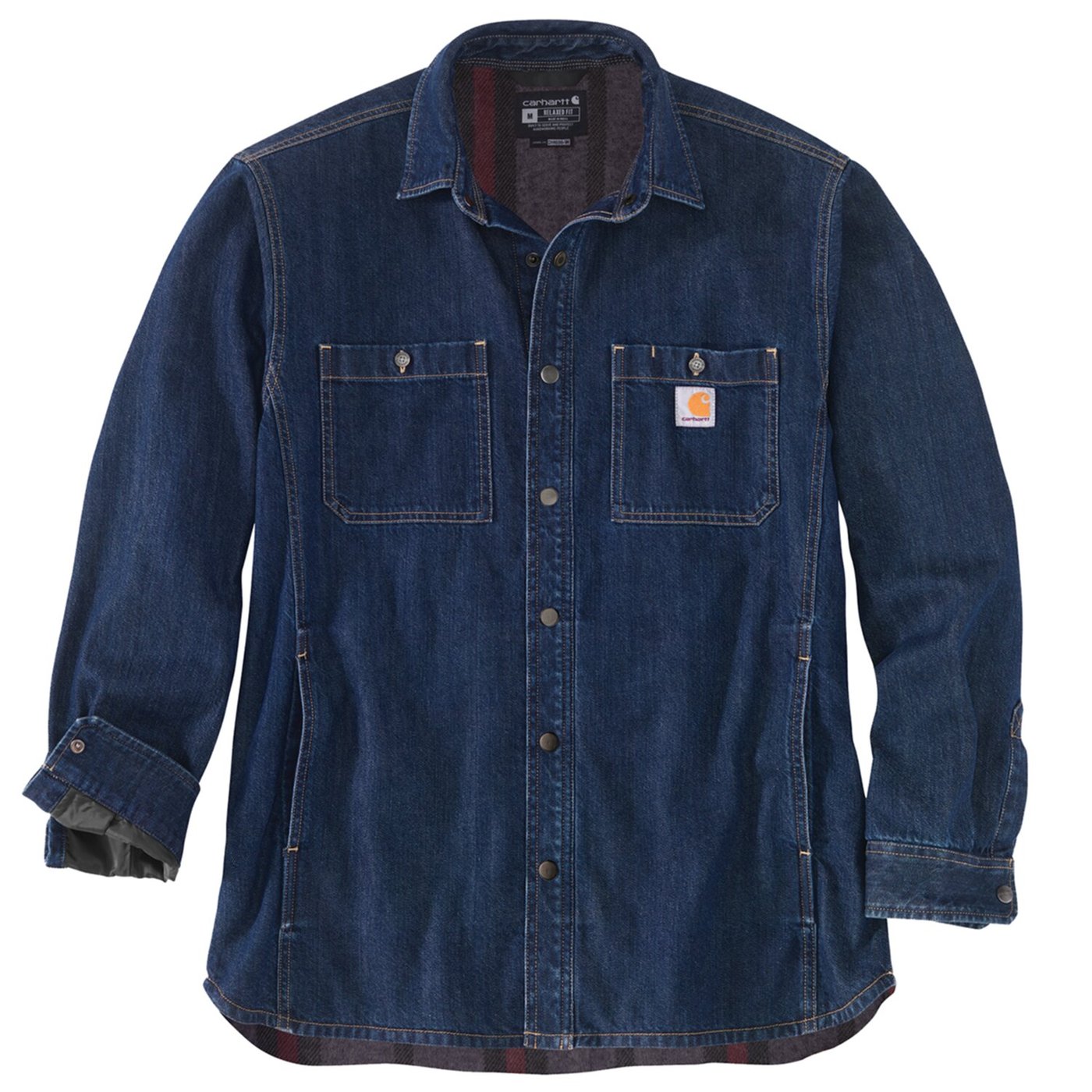 Carhartt Carhartt Denim Fleece lined shirt glacier