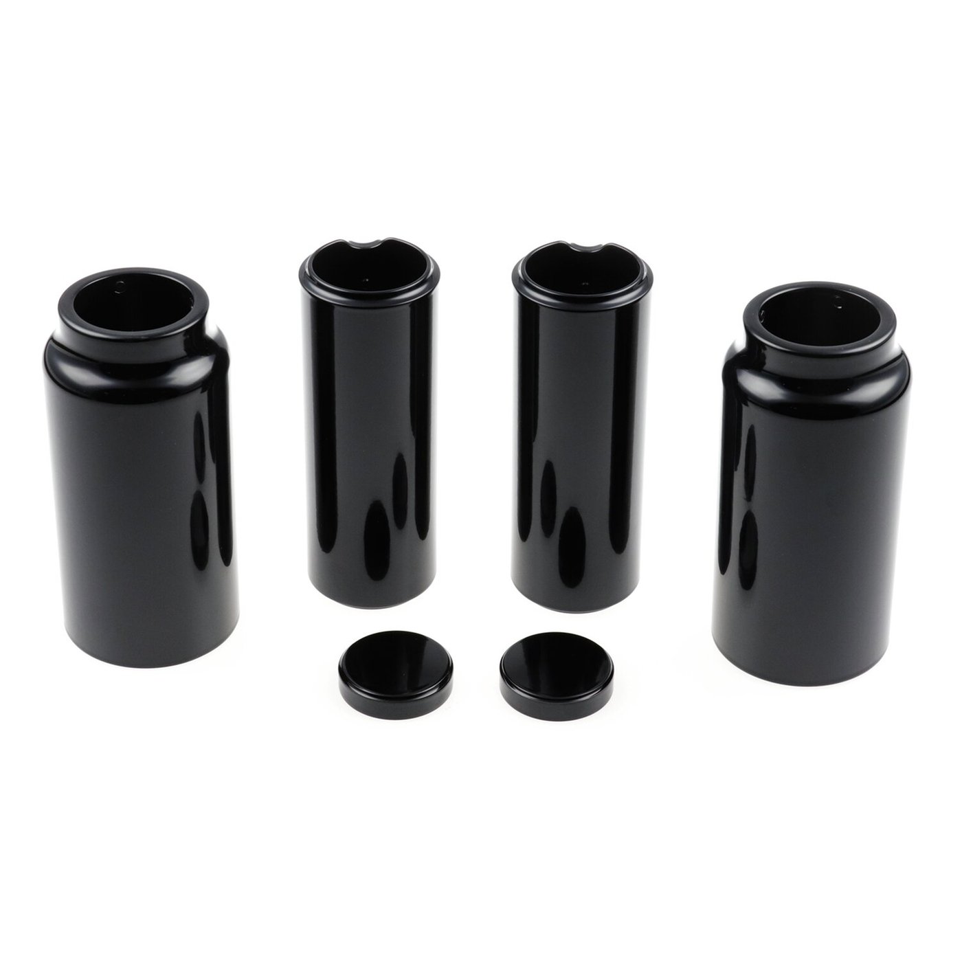 Cult-Werk Cult-Werk, 6-piece fork tube cover kit long. Gloss black