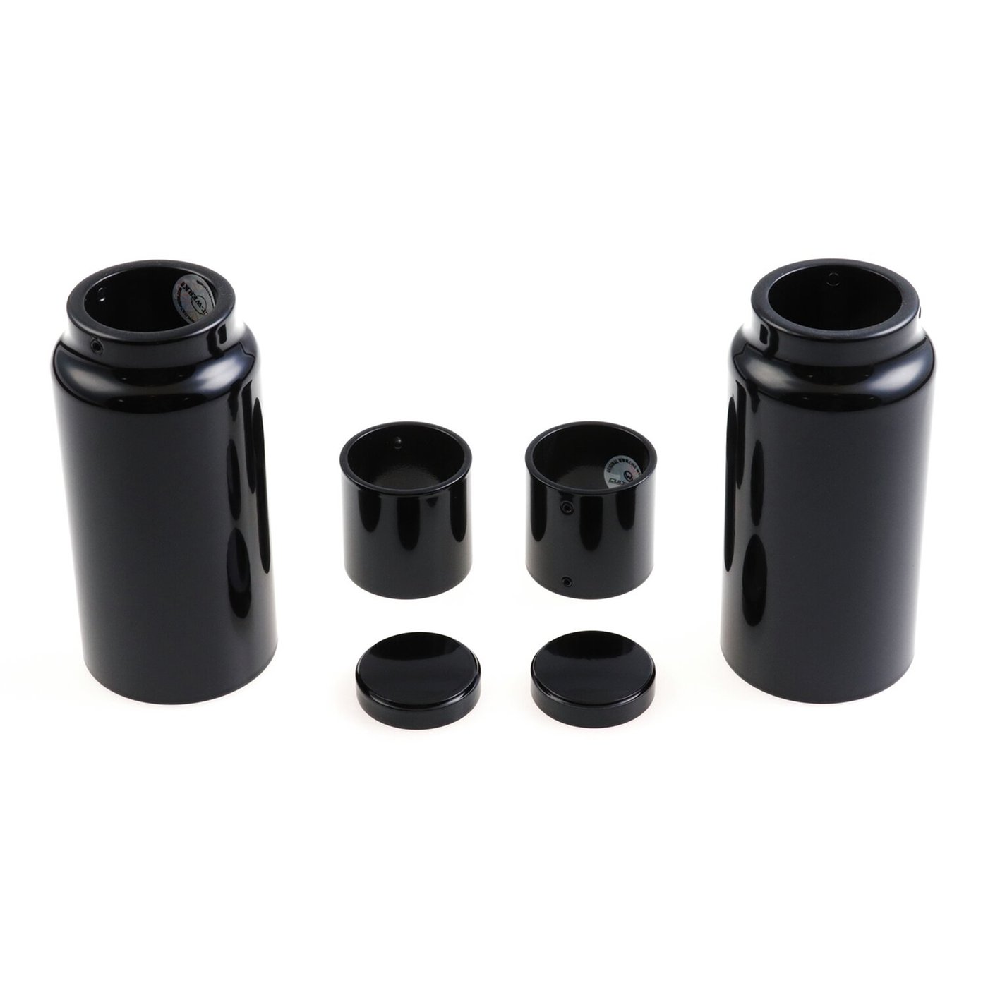 Cult-Werk Cult-Werk, 6-piece fork tube cover kit short. Gloss black