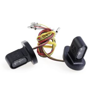 Cult-Werk Cult-Werk, 'Shorty' 3-1 taillight / turn signal combo. Black