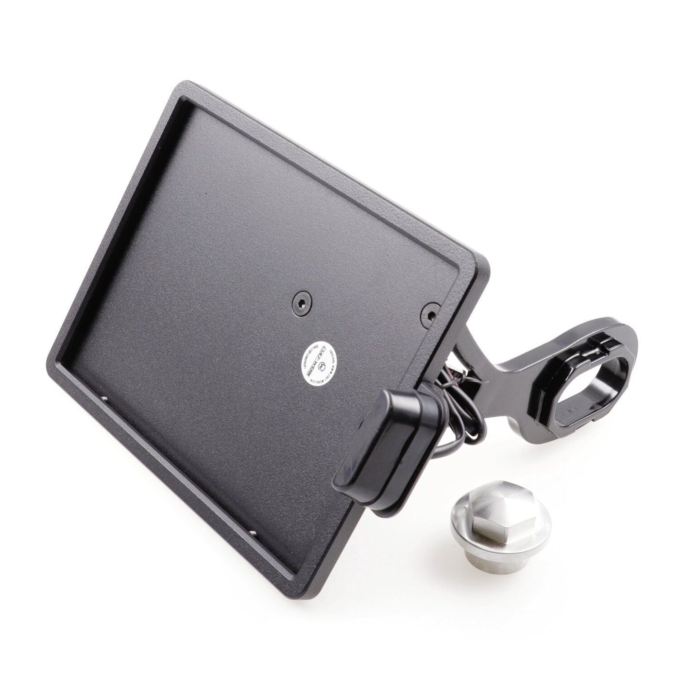Cult-Werk Cult-Werk, side mount license plate bracket. Black. Austria