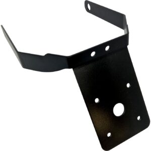 Danish Motorcycle Parts DMP, under fender license plate holder. Black