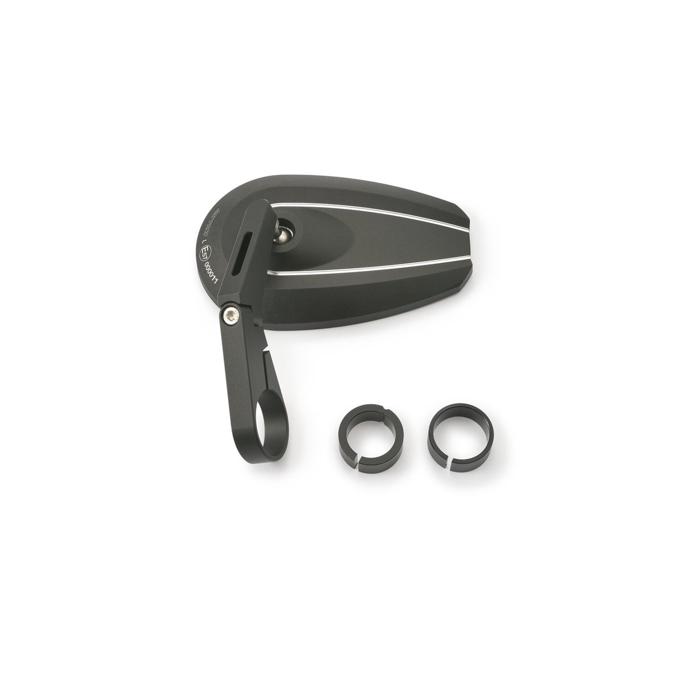 Daytona Daytona, bar end D-mirror. Number 6, short stem