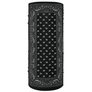 Zan Headgear ZANheadgear Motley Tube polyester black paisley