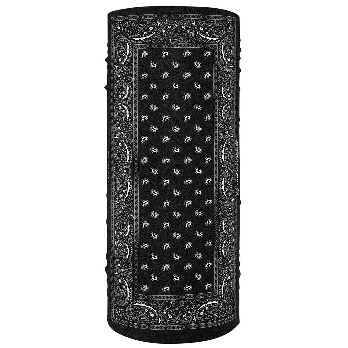 Zan Headgear ZANheadgear Motley Tube polyester black paisley