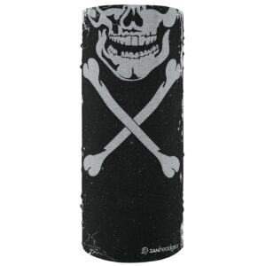 Zan Headgear ZANheadgear Motley Tube polyester skull xbones