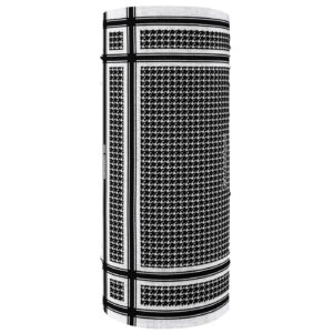 Zan Headgear ZANheadgear Motley Tube polyester houndstooth black & white