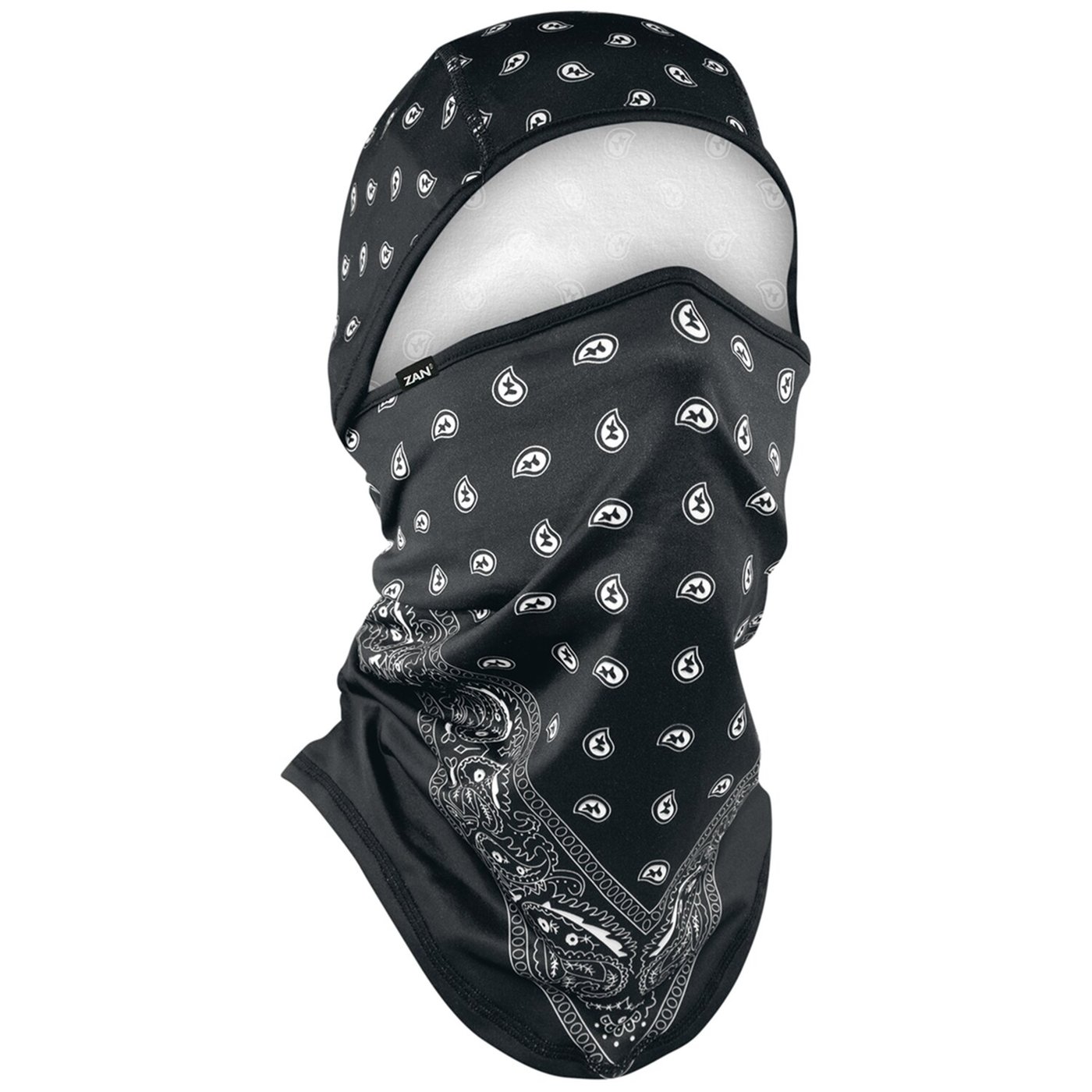 Zan Headgear ZANheadgear Balaclava sportflex black paisley