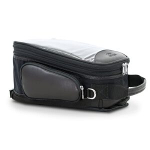 Longride Longride, Heritage waxed canvas tank bag. Black
