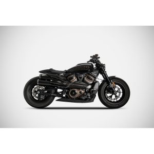Zard Zard, Sportster S Top Gun exhaust system. Matte black