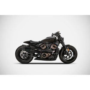 Zard Zard, Sportster S GT exhaust system. Matte black
