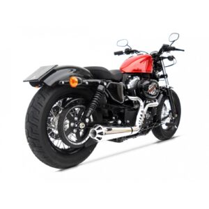 Zard Zard, Conical 2-1 XL Sportster exhaust system. Polished