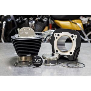 S&S S&S, 129" big bore kit. Black cylinders
