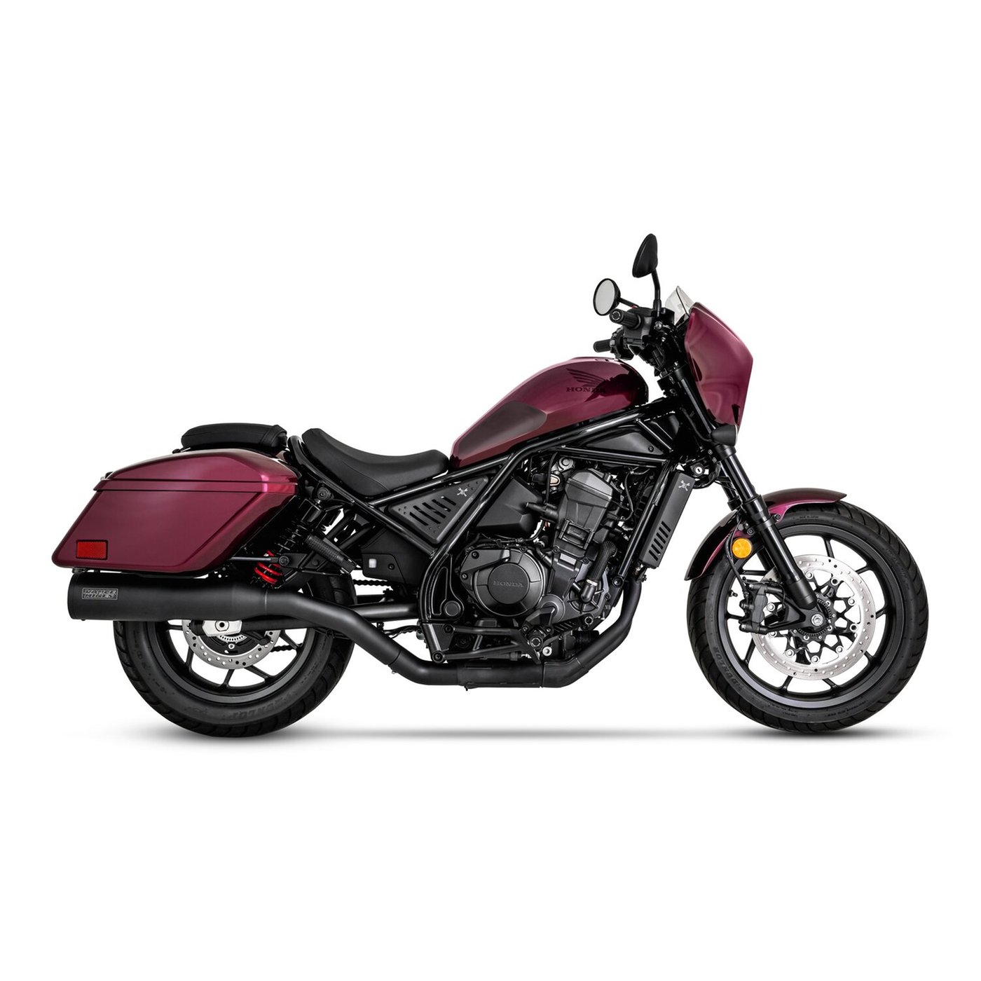 Vance & Hines Vance & Hines, Hi-output slip-on muffler. matte black - Image 2